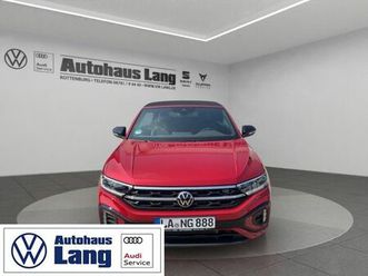 volkswagen t-roc cabriolet 1.5 tsi dsg r-line black style l