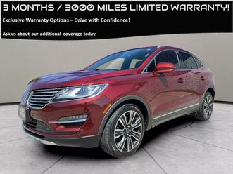 used 2017 lincoln mkc black label
