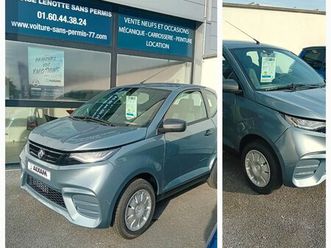 aixam city pack neuve - radar de recul et roue de secours option incluses sur ce modèle en stock