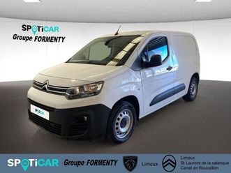 citroen berlingo fourgon van - berlingo van m 650 bluehdi 130 s&s eat8 driver