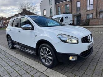 2011 nissan qashqai +2 petrol 7 leather seats ulez free/galaxy/ estima/ auto