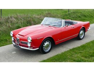 1963 alfa romeo 2600 spider rot manuel, 5 vitesses condui...