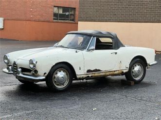 1961 alfa romeo giulietta spider for sale
