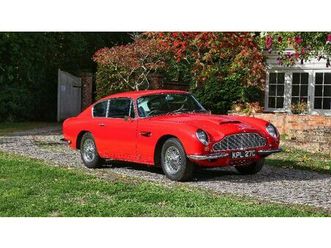 1965 aston martin db6 rouge manuel, 5 vitesses conduite à...