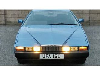 1981 aston martin lagonda bleu automatique, 3 vitesses co...