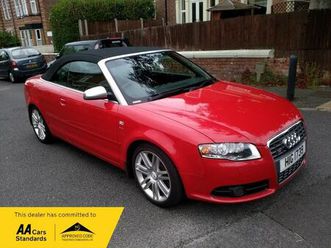 2009 audi s4 cabriolet 4.2 quattro tiptronic