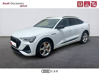 e-tron sportback 50 quattro 313 ch s line