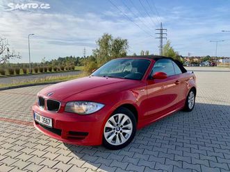 bmw řada 1 bmw 120i cabrio