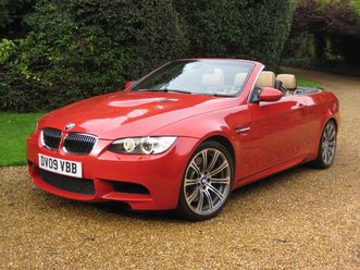 bmw m3 v8 convertible with just 17,000 miles from new 2009