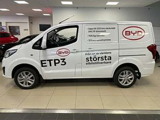 byd etp3 50.3 kwh 136hk l1 lastvikt 705 kg och 3,5 m3