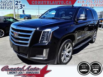 2018 cadillac escalade luxury