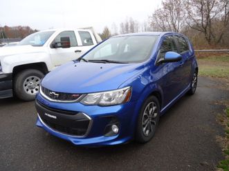 2018 chevrolet sonic lt