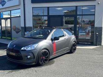 citroen ds3 1.6 thp 206 ch racing cabriolet + pack carbone limited edition n°70