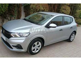 dacia sandero diesel manuel 2022 à agadir