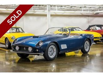 sold - 1959 ferrari 250 gt california spider