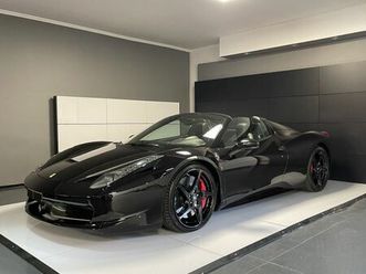 ferrari 458 spider carbon fibre driver zone+leds keramik
