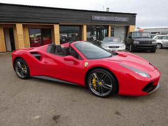ferrari 488 spider 3.9 2dr automatic red 2018