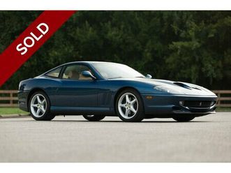 sold - 1999 ferrari 550 maranello