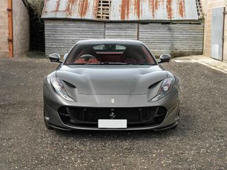 ferrari 812 superfast 2dr auto 20/69 | grigio ferro historic | bordeaux diamond leather alcantara & grigio scuro | atelier car