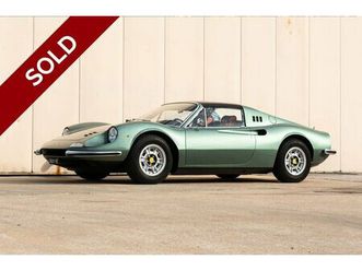 sold - 1974 ferrari 246 gts