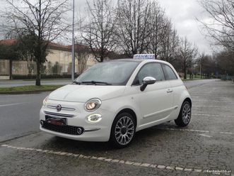 fiat 500 1.2 gasolina c/ tecto panorâmico novembro/16