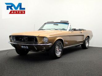 ford mustang usa cabrio 289 v8 1968 aut *gerestaureerd* c-code