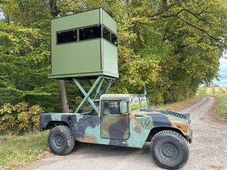 hummer h1 m1123 6,5l - h-zulassung inkl. jagdkanzel