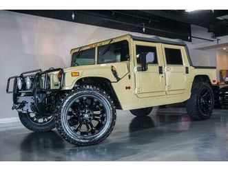used 2004 hummer h1 4-passenger open top hard doors