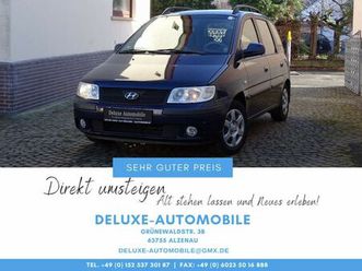 hyundai matrix 1.6 gls - rentnerfahrzeug nur 84.000 km