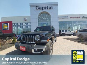 used 2018 jeep wrangler unlimited sahara