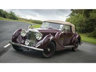 1938 lagonda lg6 rouge conduite à droite in royaume-uni -...
