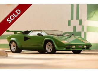 sold - 1981 lamborghini countach lp400 s