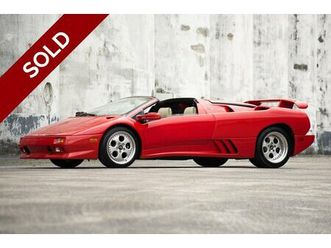 sold - 1997 lamborghini diablo