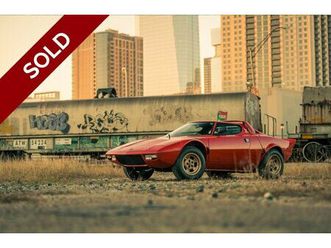 sold - 1974 lancia stratos