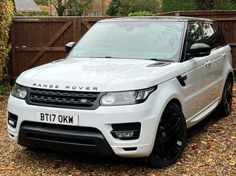 2017 land rover range rover sport 3.0 v6 hse dynamic (340hp)