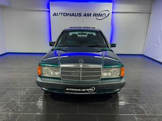 mercedes-benz 190 d 2.5 avantgarde verde shd ahk alu carpass