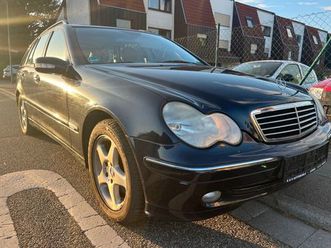 mercedes-benz c 240 t avantgarde euro 4 automatik leder