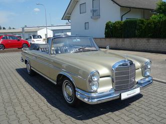 mercedes-benz 300 se cabriolet top original mit 58000 km