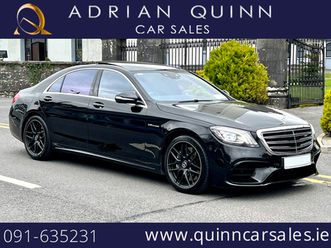 s 63 amg 612 bhp lwb executive 4.0 v8 bi-turbo auto==huge spec==cost over €285k new==