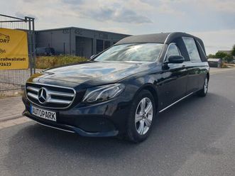 mercedes-benz e 220*bestattungswagen*leichenwagen*neuer aufbau