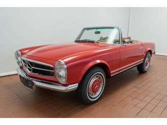 mercedes-benz 280 sl pagode/schalter/classic data 1/tüv neu!