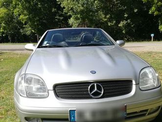 mercedes coupé cabriolet slk 200 r 170 cuir 80000 km boite auto ct vierge