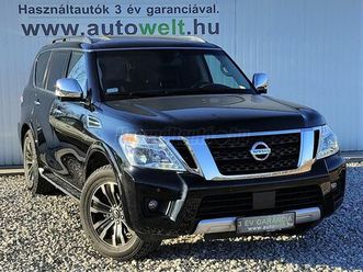 nissan armada 5.6 v8i 4x4 platinum. 3 év garancia. valós km!