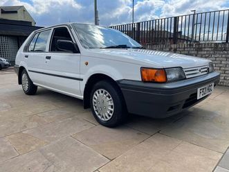 1989 nissan sunny 1.6 gsx (94bhp) hatchback 5d auto
