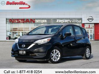 used 2018 nissan versa note sv clean carfax, heated seats, backup cam