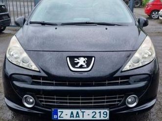 ② peugeot 207 cc 2009 essence 129000 km — peugeot — 2ememain