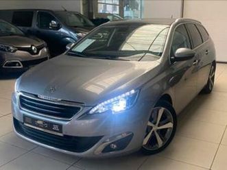② peugeot 308 sw 2.0 hdi automatique•led•toit pano•gar•full op — peugeot — 2ememain