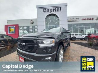 used 2020 ram 1500 big horn