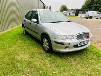 2002 rover 25 1.6 il 5d stepspeed cvt