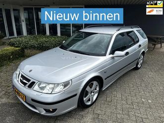 saab 9-5 - 2.3 t aero clima/nav/leder/xenon